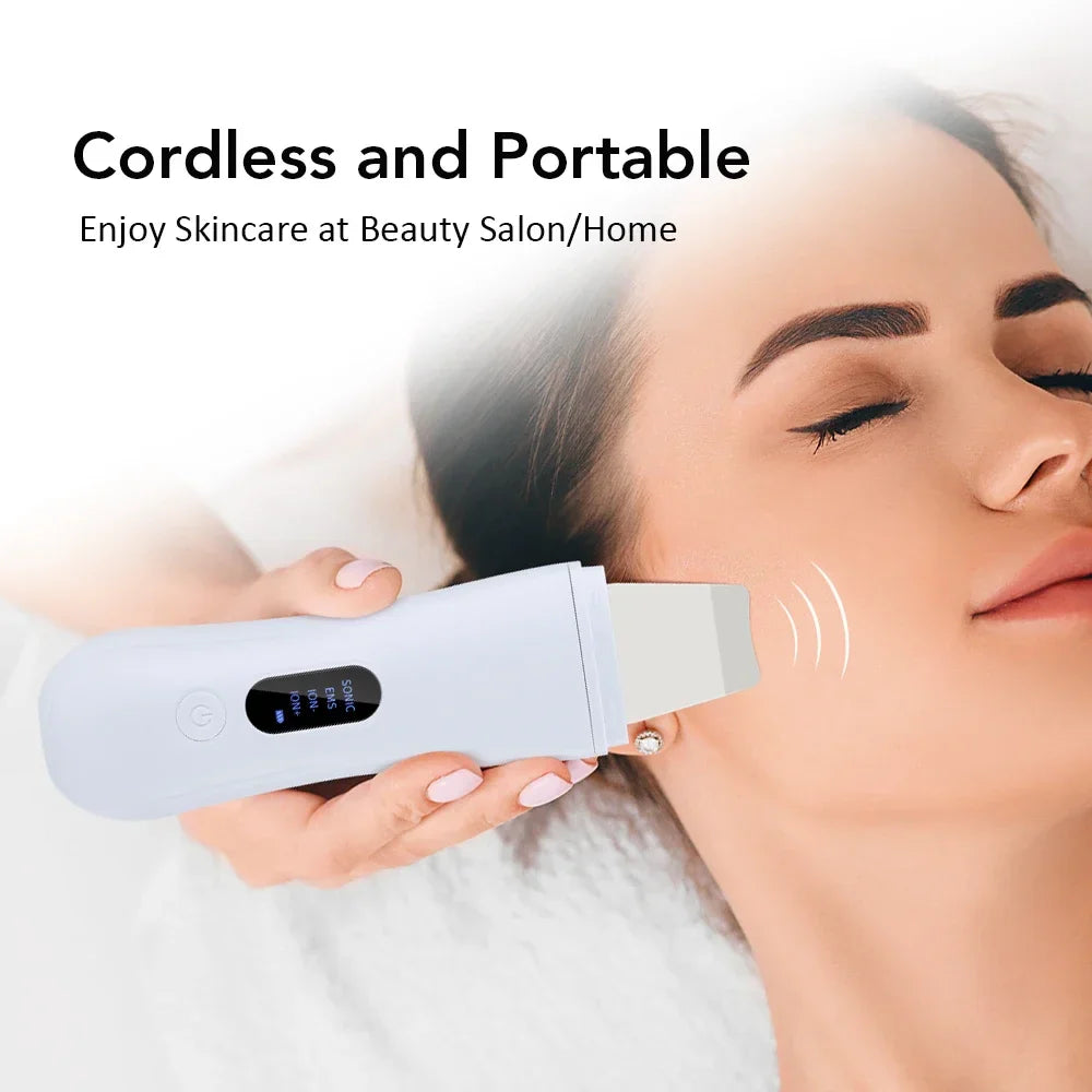 Ultrasonic Skin Scrubber – Blackhead & Deep Pore Cleaner