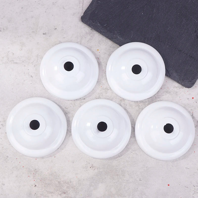 5Pcs 10mm Ceiling Lamp Wall Lamp Table Lamp Pendant Lamp Small Ceiling Cover Convex Cover DIY Decorative Cover Middle Hole Peaceful Pleasures Health and Wellness