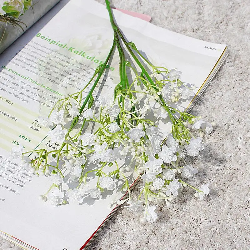 Artificial Baby's Breath Flowers | Wedding & Home Decor Bouquet