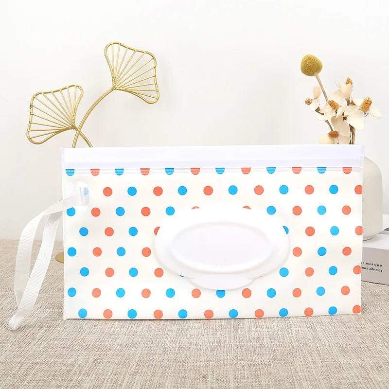 EVA Baby Wet Wipes Bag | Portable Refillable Stroller Holder