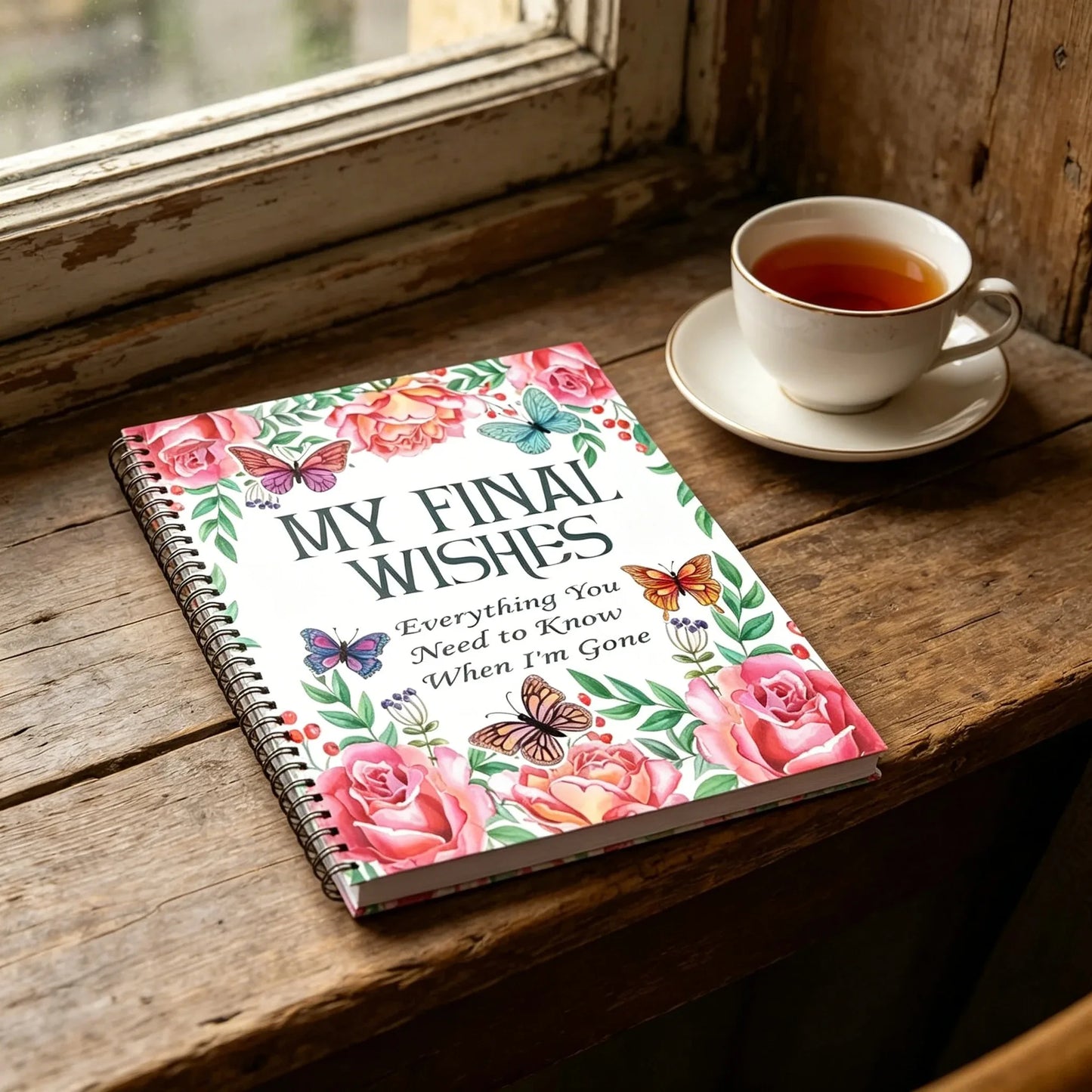 My Final Wishes Planner End Life Journal Notebook Daily Organizer