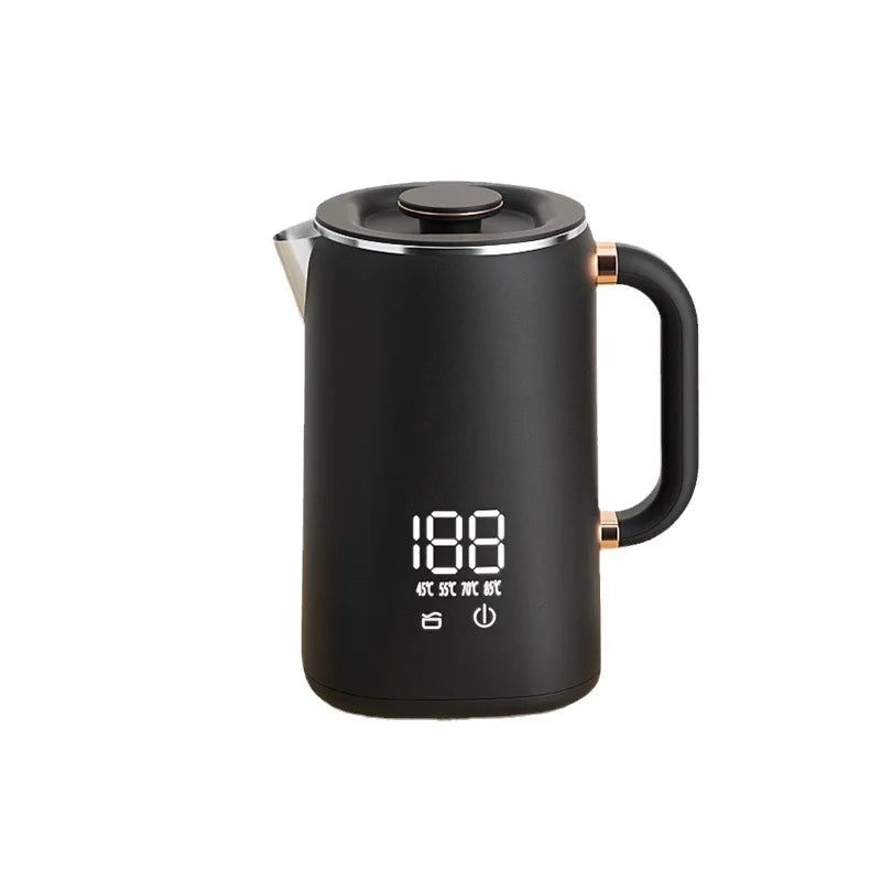 Smart Insulated Electric Kettle – Auto-Off & Keep Warm 110V