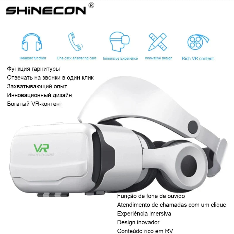 VR Shinecon G02EF 3D VR Headset for Android & iPhone