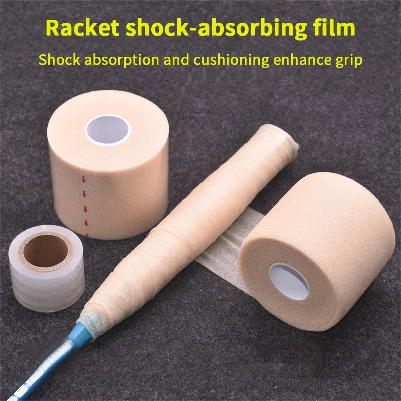 Soft PU Sponge Racket Overgrip – Tennis & Badminton Grip Wrap
