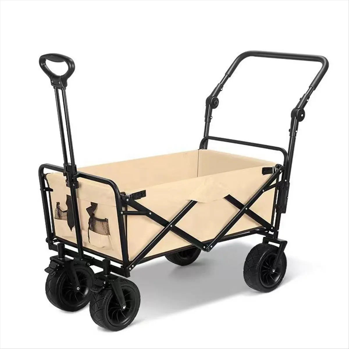 Foldable Cart Push Handle – Extendable Trolley Replacement Part Peaceful Pleasures Health and Wellness