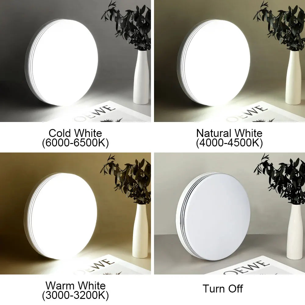 Ultra Thin LED Ceiling Light | Modern Flush Mount Panel Lamp
