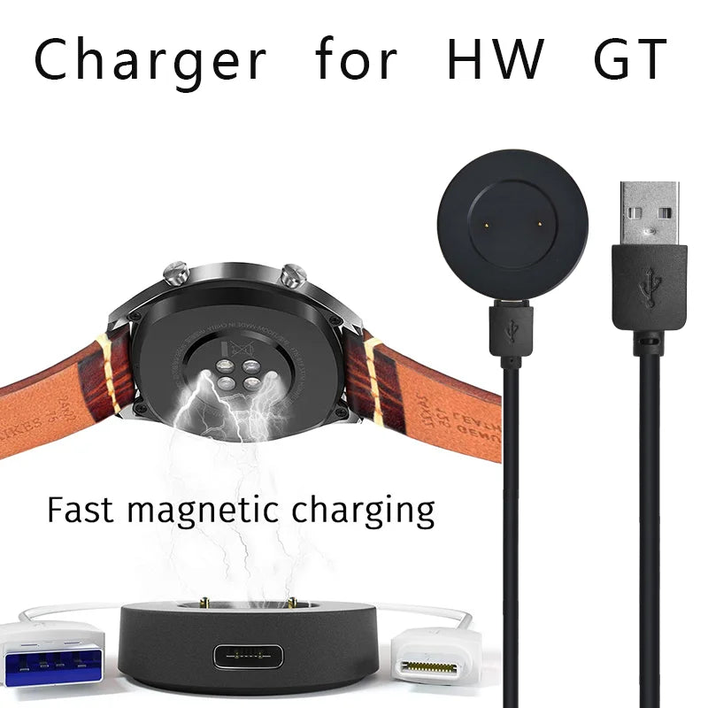 Huawei Watch GT GT2 GT2e Honor Magic USB Charger Cable Peaceful Pleasures Health and Wellness