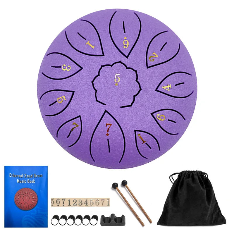 Instrument Ethereal Drum 11 Sound C Key Hand Disc Steel Tongue