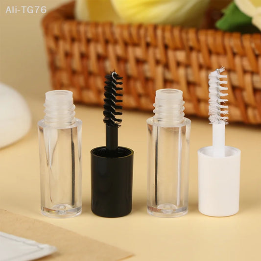 Empty Mascara Tubes with Eyelash Wand – 1.2ml Refillable 3 Pack Refillable Mascara Tube Peaceful Pleasures Health and Wellness