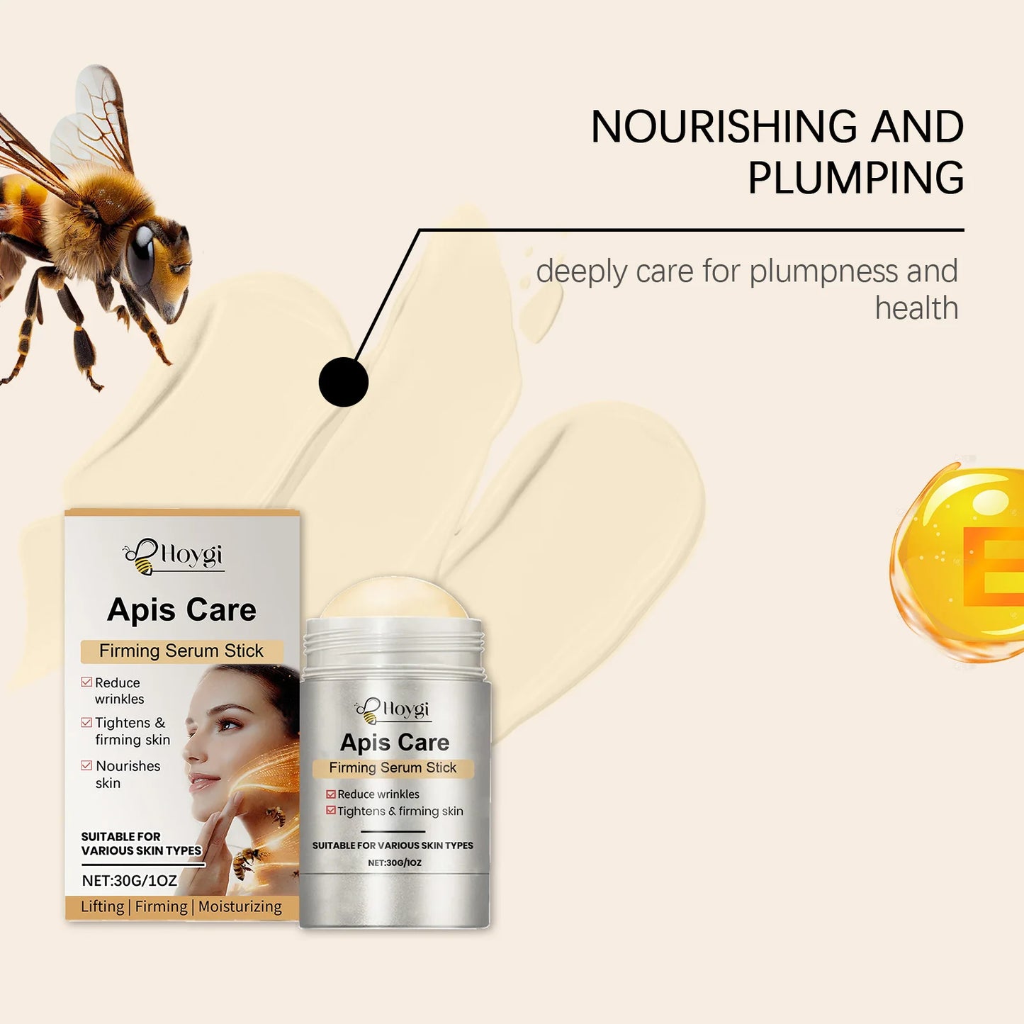Bee Venom Anti-Wrinkle Essence Stick – Firm & Brighten Skin