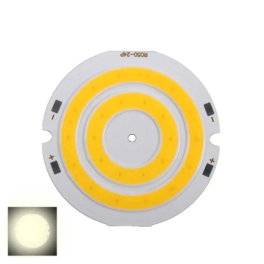 Double Ring COB Circular LED Chip 3V–4V 50mm 2W | DIY Light COB LED Module Oasis Select medium white 4200K