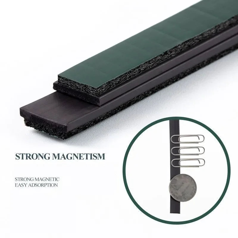 5M Self-Adhesive Rubber Magnetic Tape Strip – 9mm Wide