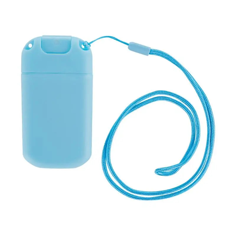 30ml Card Type Spray Bottle Refillable Perfume Atomizer Travel Cosmetic Personal Care with Nylon Lanyard 1 Piece Peaceful Pleasures Health and Wellness Blue