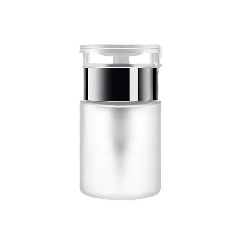 60/150/180/250ml Empty Pump Dispenser Liquid UV Gel Polish Nail Art Polish Clean Bottle Polish Cleanser Remover Bottle Peaceful Pleasures Health and Wellness 60ml