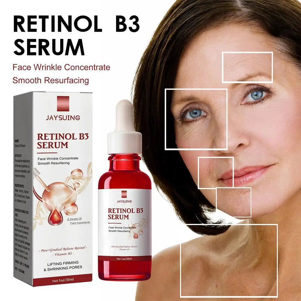 B3 Retinol & Hyaluronic Acid Face Serum – Anti-Wrinkle Firming