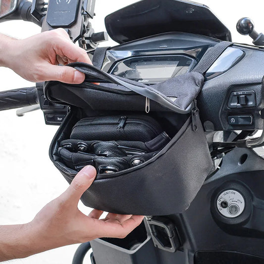 Waterproof Motorcycle Saddlebag | Helmet & Gear Commuter Bag Motorcycle Saddlebag Peaceful Pleasures Health and Wellness
