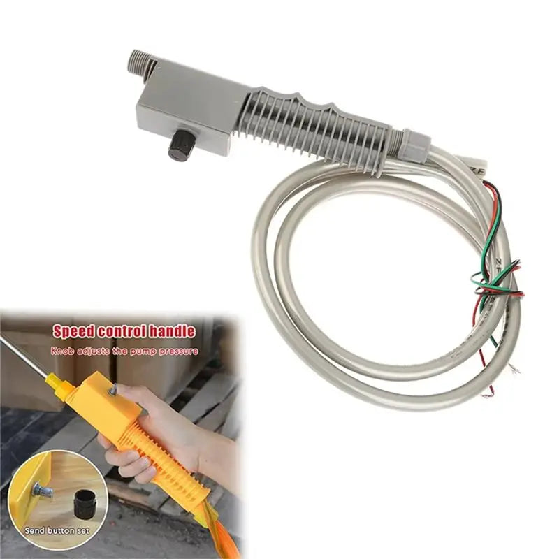 A36T-Dual-Line Tube Hose Outlet Pipe Handle Switch Control Line Electric Sprayer Tube Handle 1PCS Power Switch Random Color A Peaceful Pleasures Health and Wellness