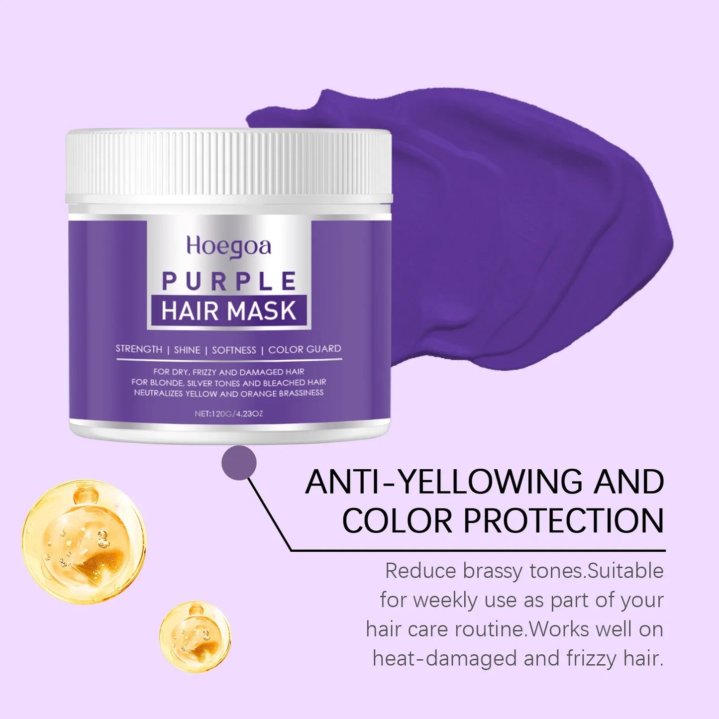 HOEGOA Hair Nourishing Mask – Moisturize, Smooth & Strengthen