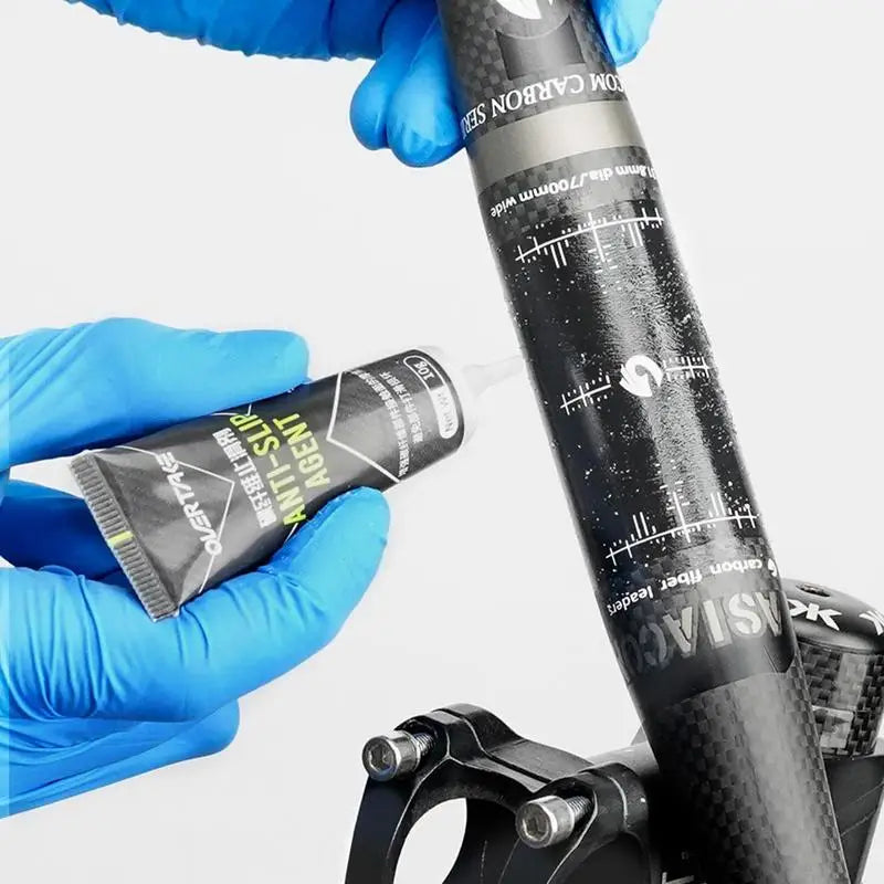 10G Carbon Fiber Anti Slip Agent For Seatpost Handlebar Frame Stem Surface Protection Bike Grease For Bicycle Repair Tool Peaceful Pleasures Health and Wellness