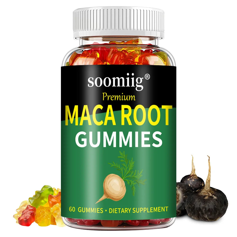 Maca Extract Gummies – Energy, Endurance & Mood Boost