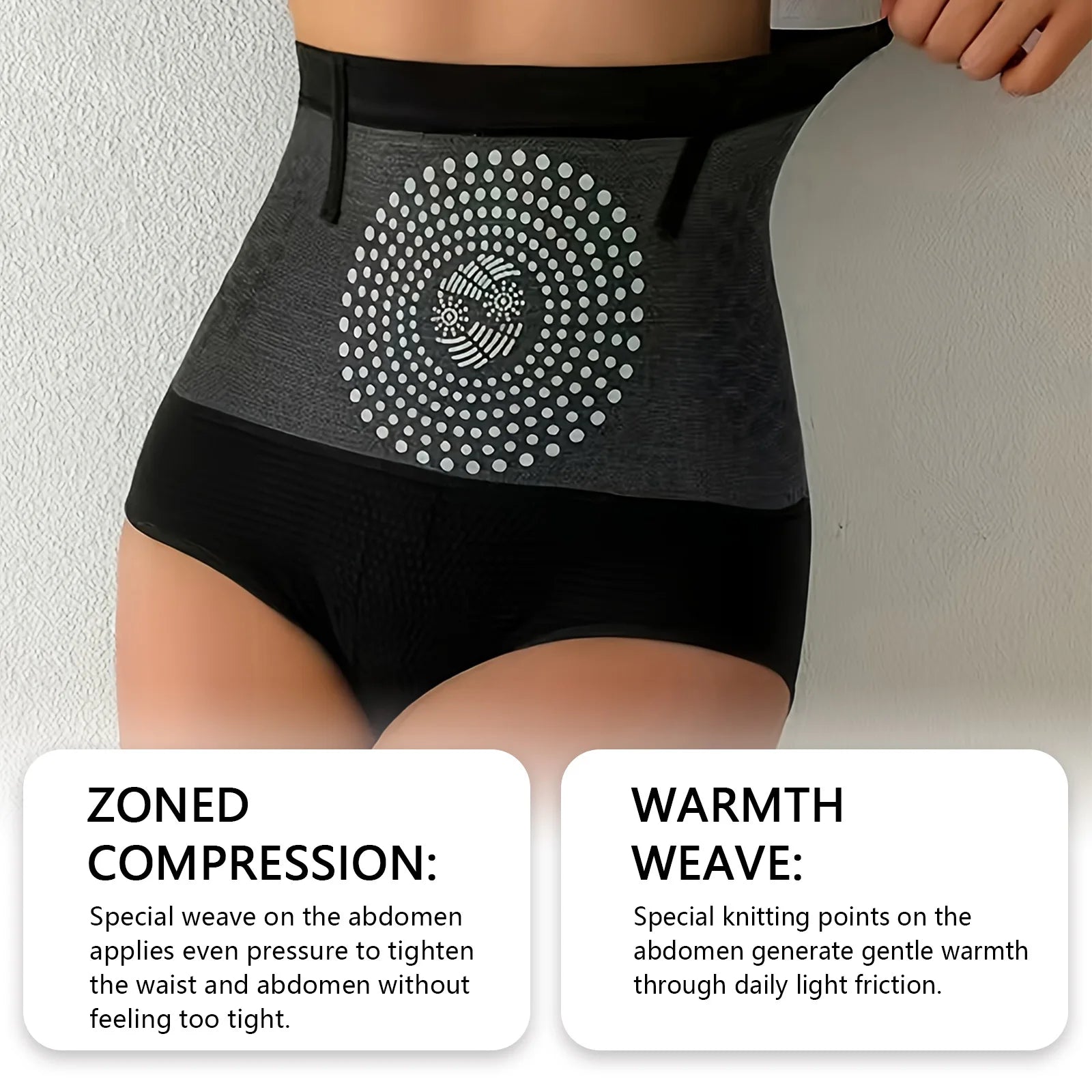 High Waist Tummy Control Shaping Underwear Seamless Compression Briefs Women Slimming Waist Shaping Panties Breathable 3 Colors Peaceful Pleasures Health and Wellness