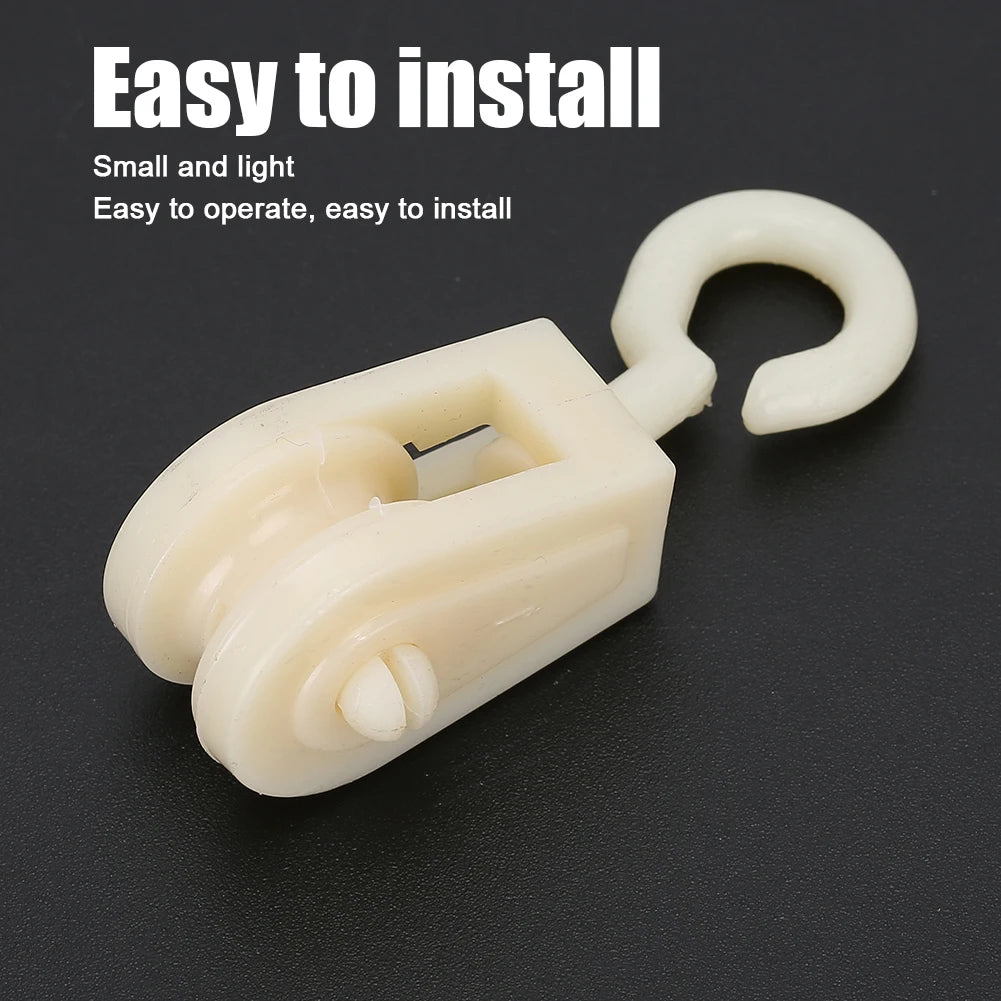 Waterline Pulley Pulley 6 x 2cm Poultry Breeding Pully Waterline Line Roller Breeding Farm Drinker for Poultry Chicken Peaceful Pleasures Health and Wellness