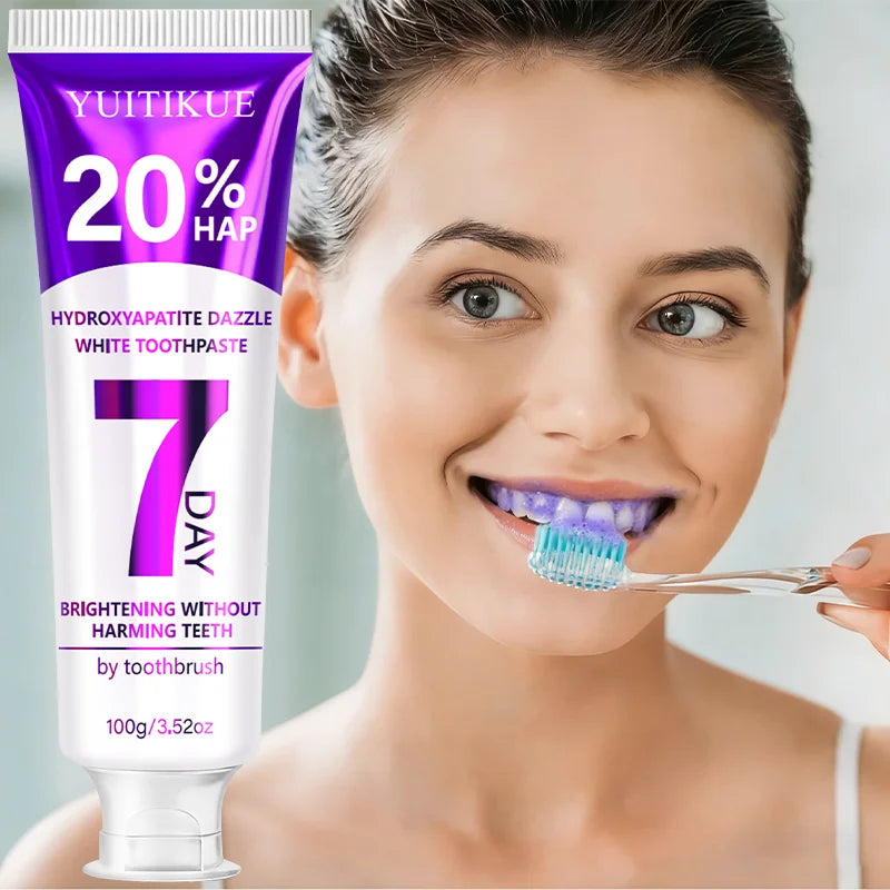 Hydroxyapatite Purple Toothpaste – Deep Clean & Mint Fresh Toothpaste Peaceful Pleasures Health and Wellness