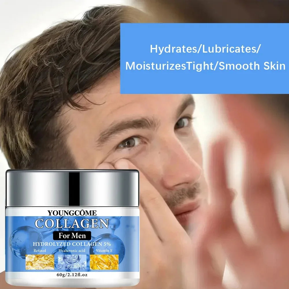 Collagen firming and moisturizing cream with retinol, vitamin E and hyaluronic acid Moisturizing Firming Brightening skincare Peaceful Pleasures Health and Wellness