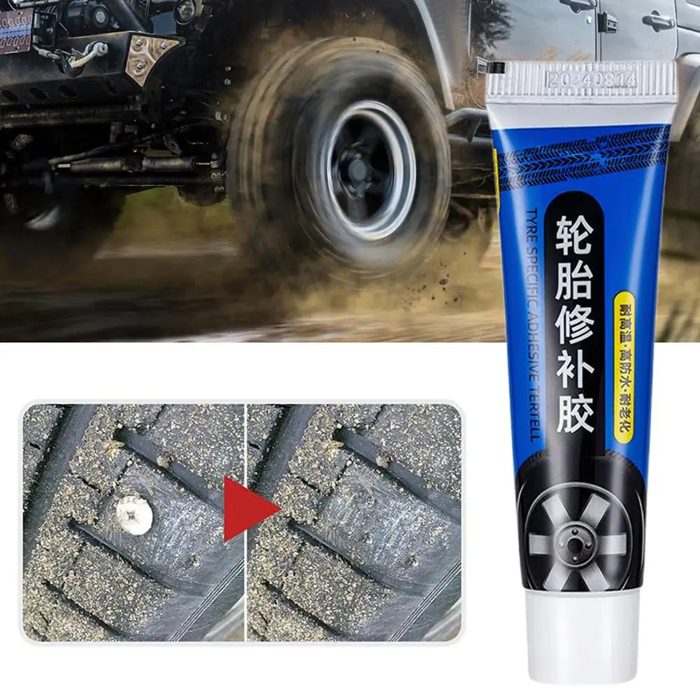 Car Tire Repair Glue – Waterproof & Heat Resistant 60ml