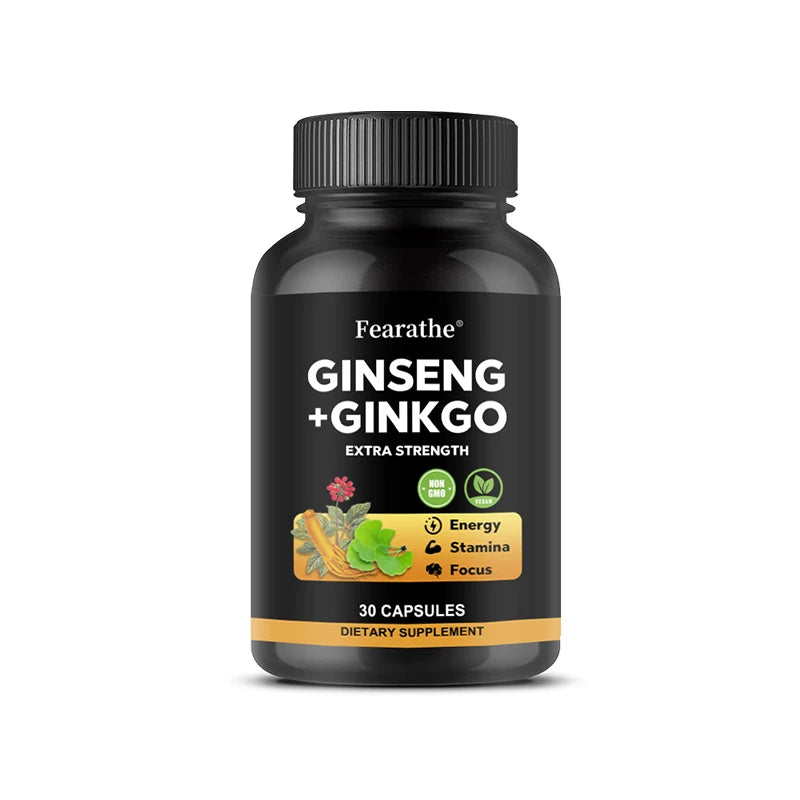 Korean Ginseng Extract (Root) 1650mg Supports Immunity, Improves Memory, Promotes Brain Health, and Boosts Metabolism Peaceful Pleasures Health and Wellness 30 count-1 bottle