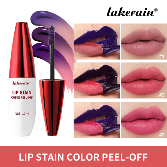 Peel-Off Matte Lip Stain | 24HR Waterproof Long-Lasting Color Peel-Off Lip Stain Oasis Select