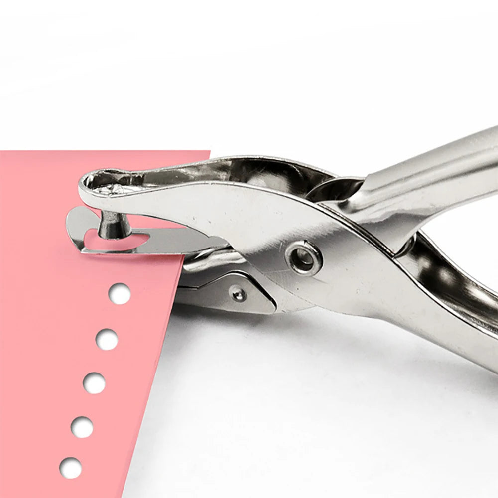 Metal Drilling Machine Single Hole Pliers Punching Paper Cards