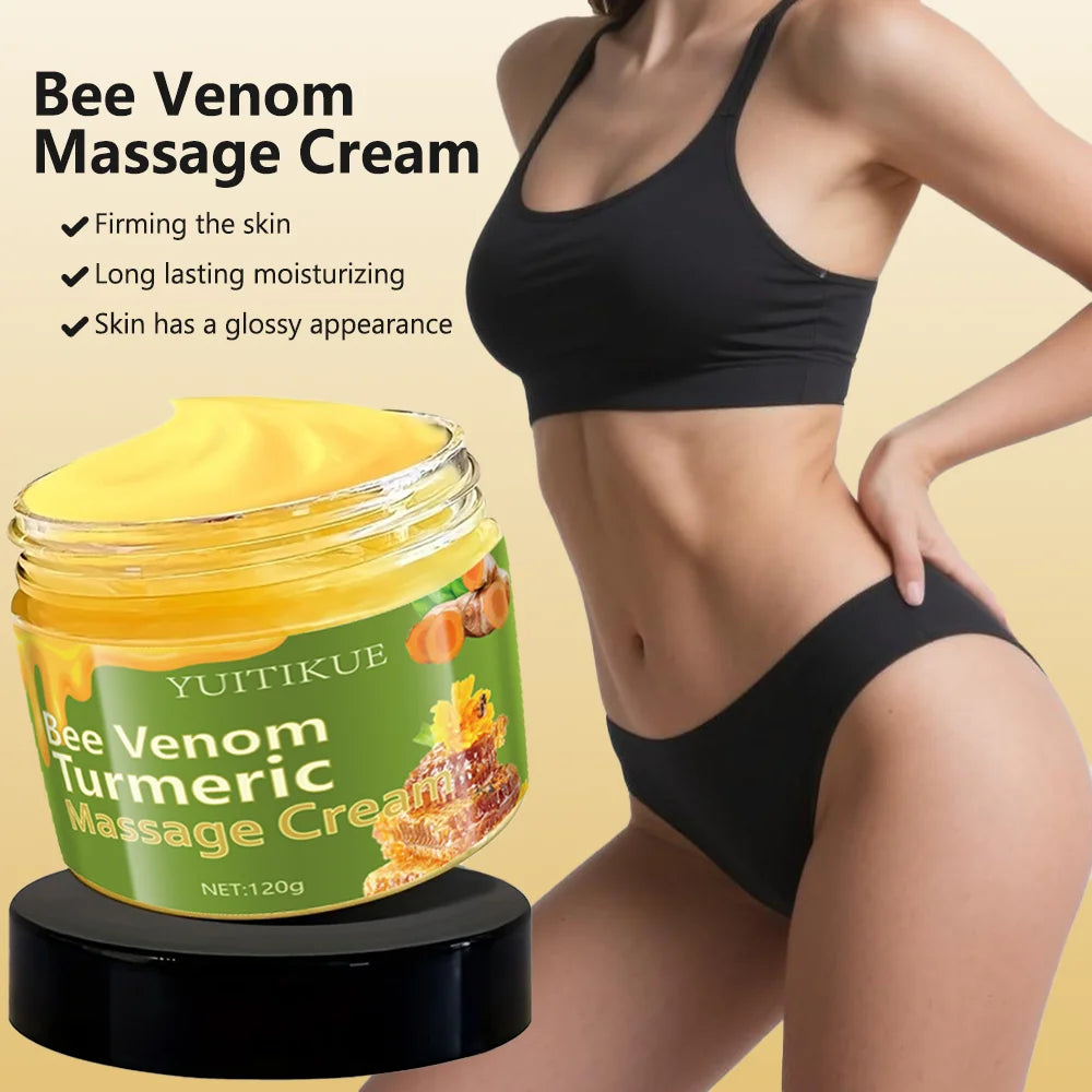 YUITIKUE Firming Cream | Bee Venom, Turmeric & Shea 120g Body Firming Cream Peaceful Pleasures Health and Wellness