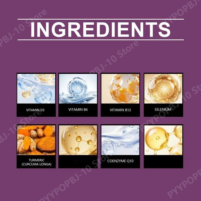 Daytime Energy & Vitality Capsules | Daily Nutrient Formula