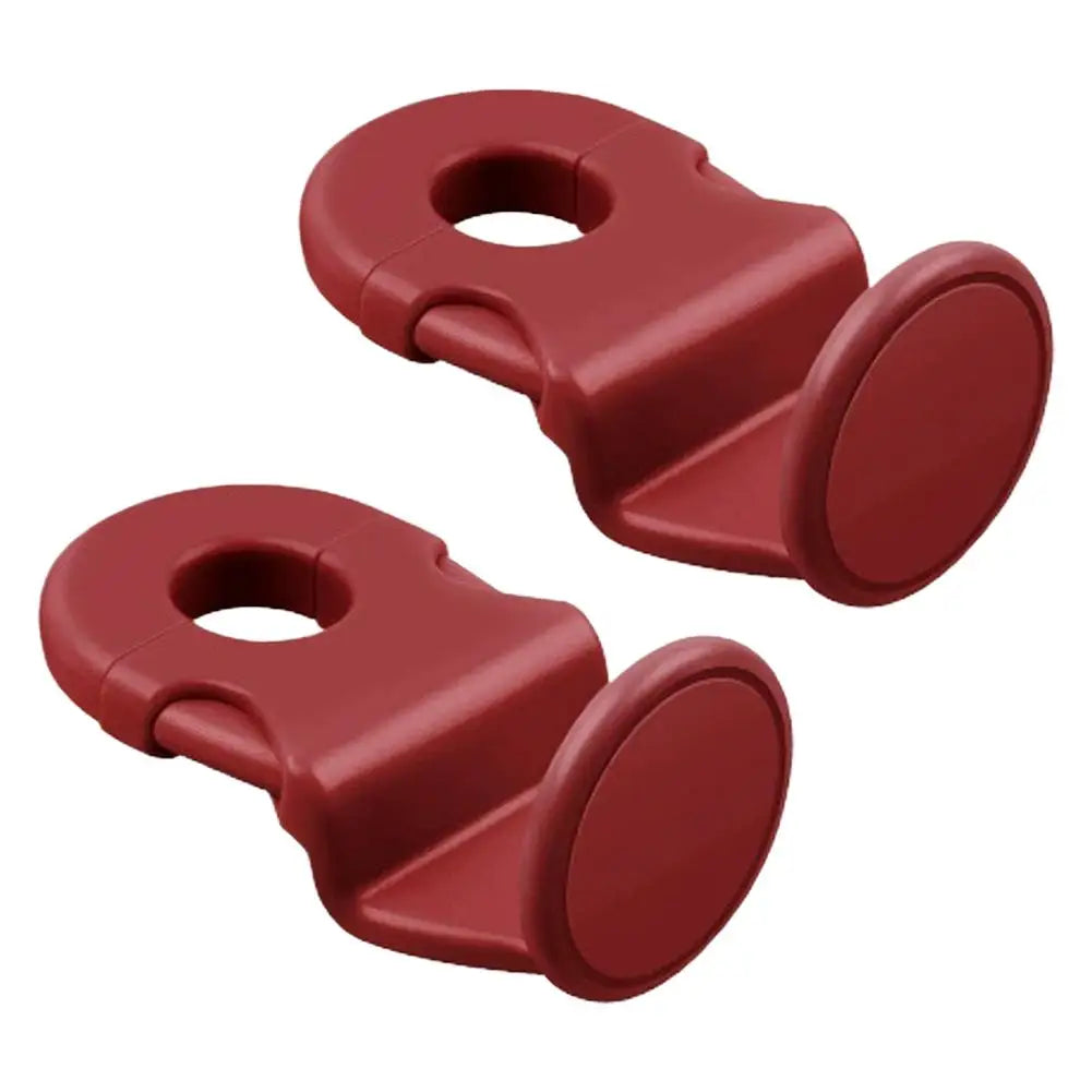2-Pack Car Headrest Hooks | 20KG Heavy-Duty Back Seat Organizer