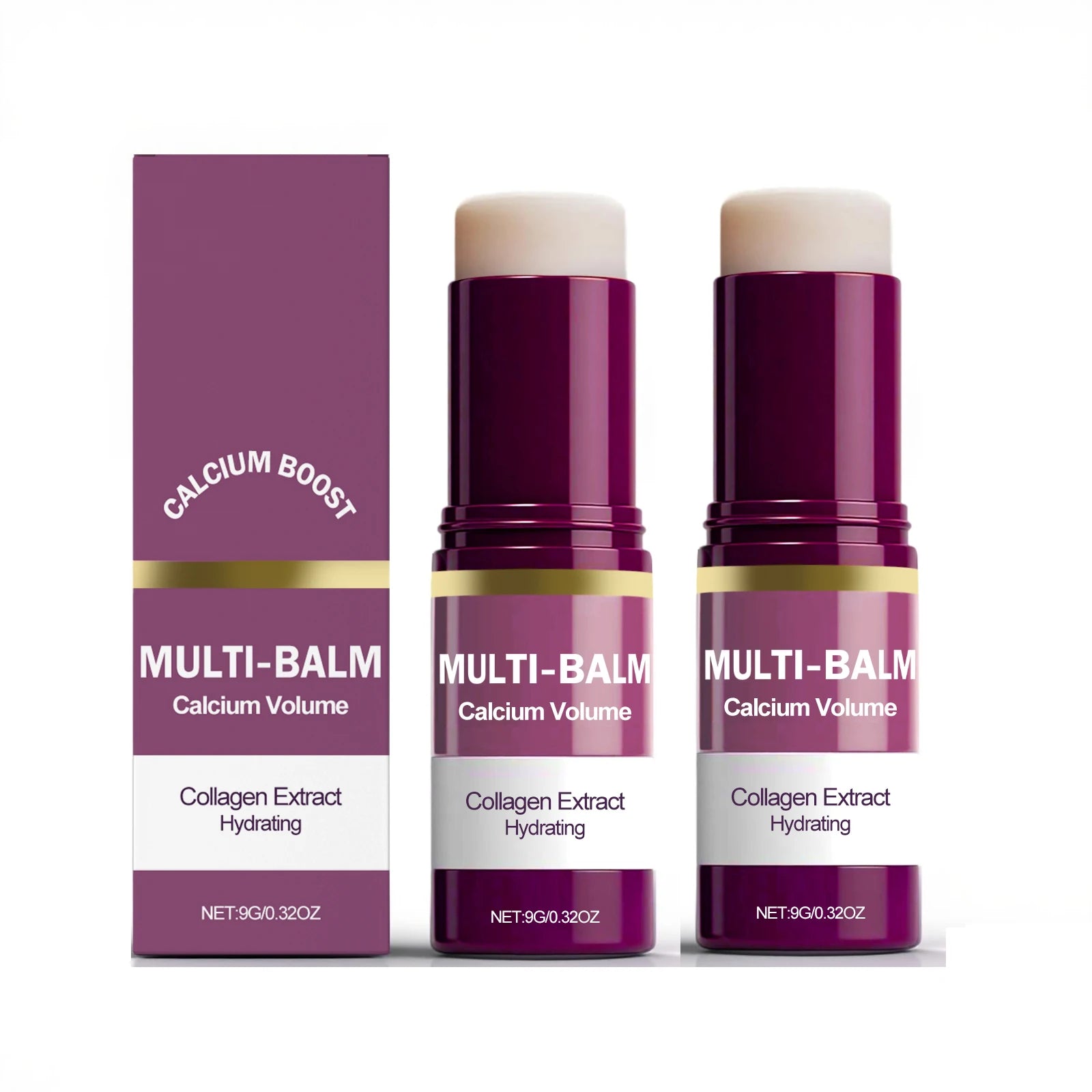 Collagen Calcium Balm Stick – Anti-Wrinkle Moisturizing Cream for Eyes, Neck & Face Peaceful Pleasures Health and Wellness