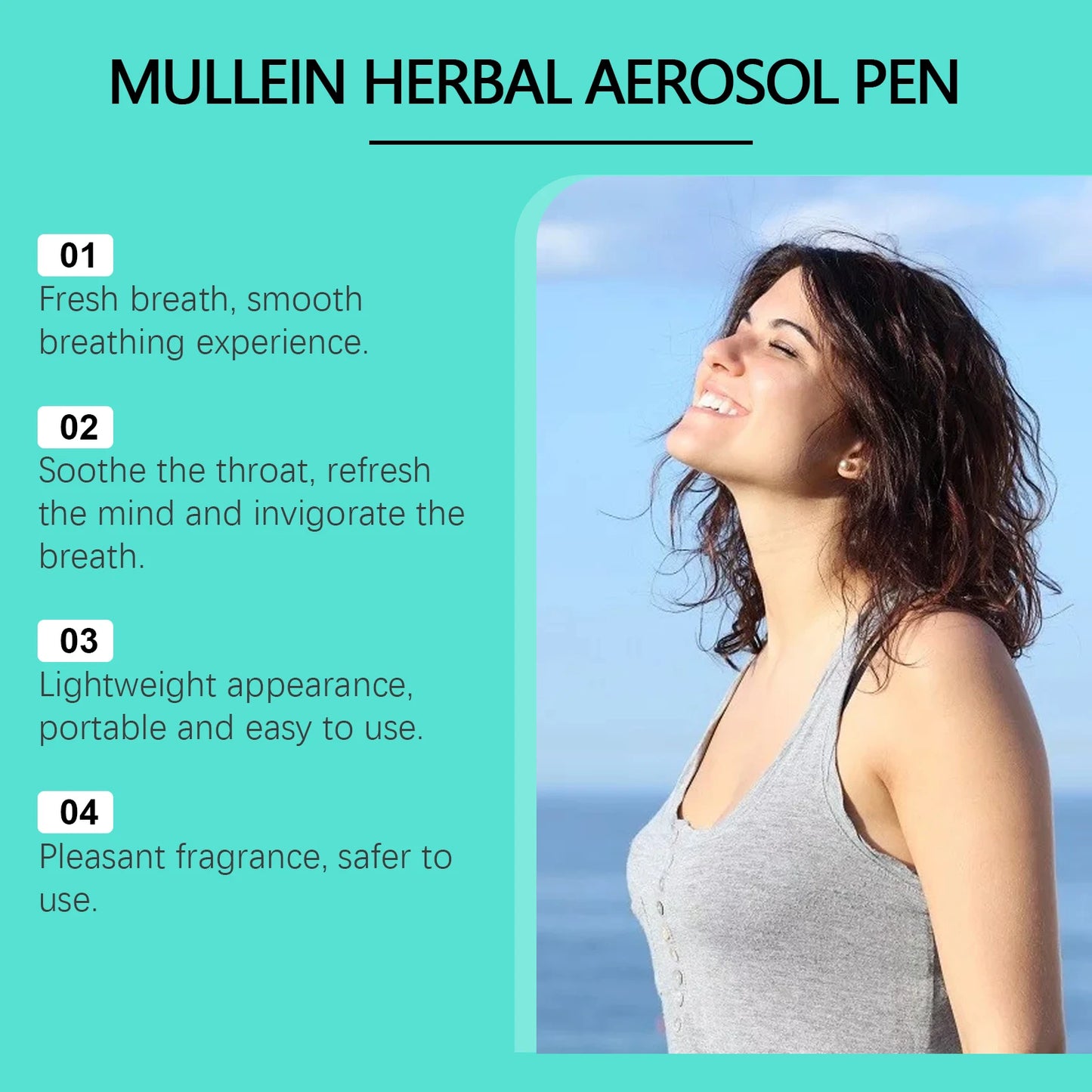 Herbal Aromatherapy Inhaler Stick | Natural Plant-Based Wellness