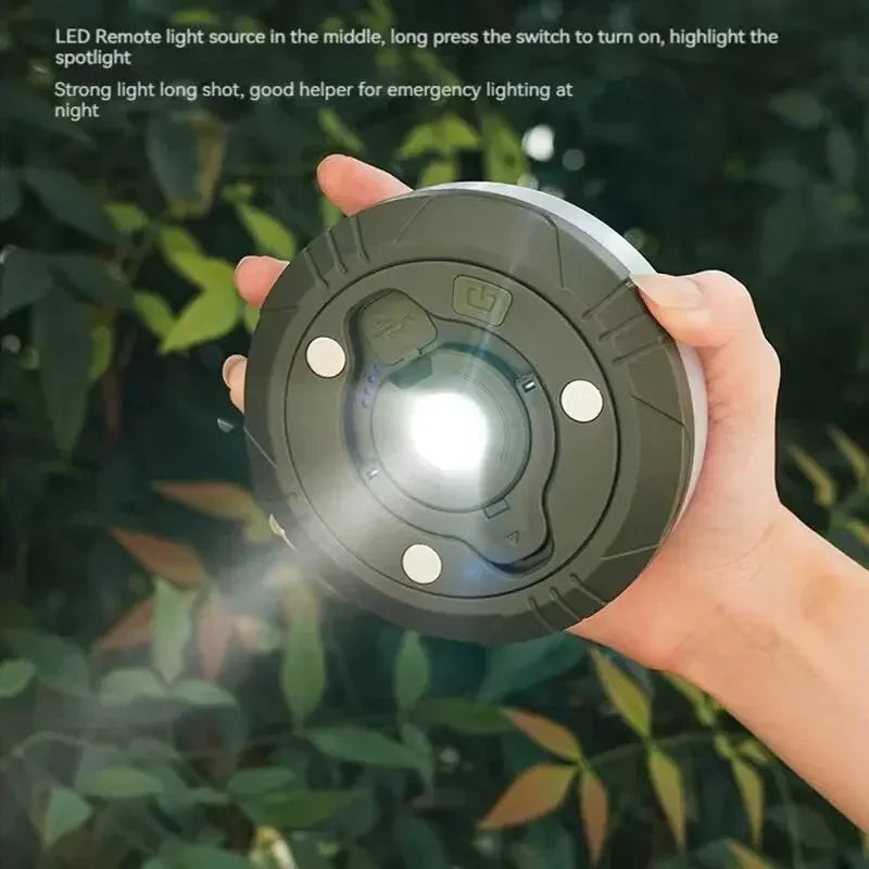 ESMARTER 10M LED Camping Light Strip | RGB Waterproof & Rechargeable