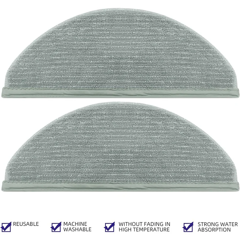 A36T-10Pcs For Eufy Robovac X8 And X8 Hybrid Vacuum Cleaner Accessories Main Side Brush HEPA Filter Mop Cloth Peaceful Pleasures Health and Wellness