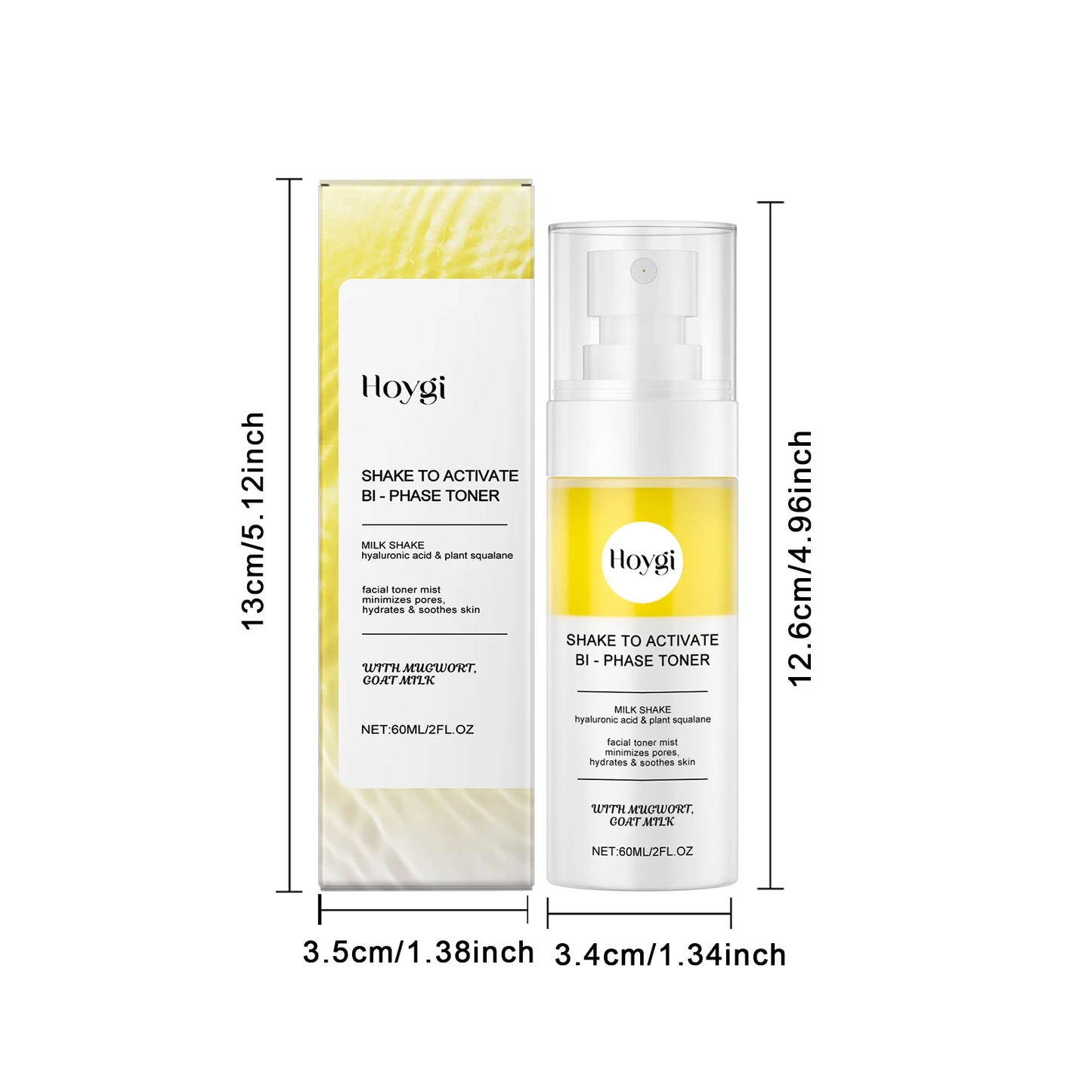 Hyaluronic Acid Face Mist – Hydrating & Soothing Spray 60ml