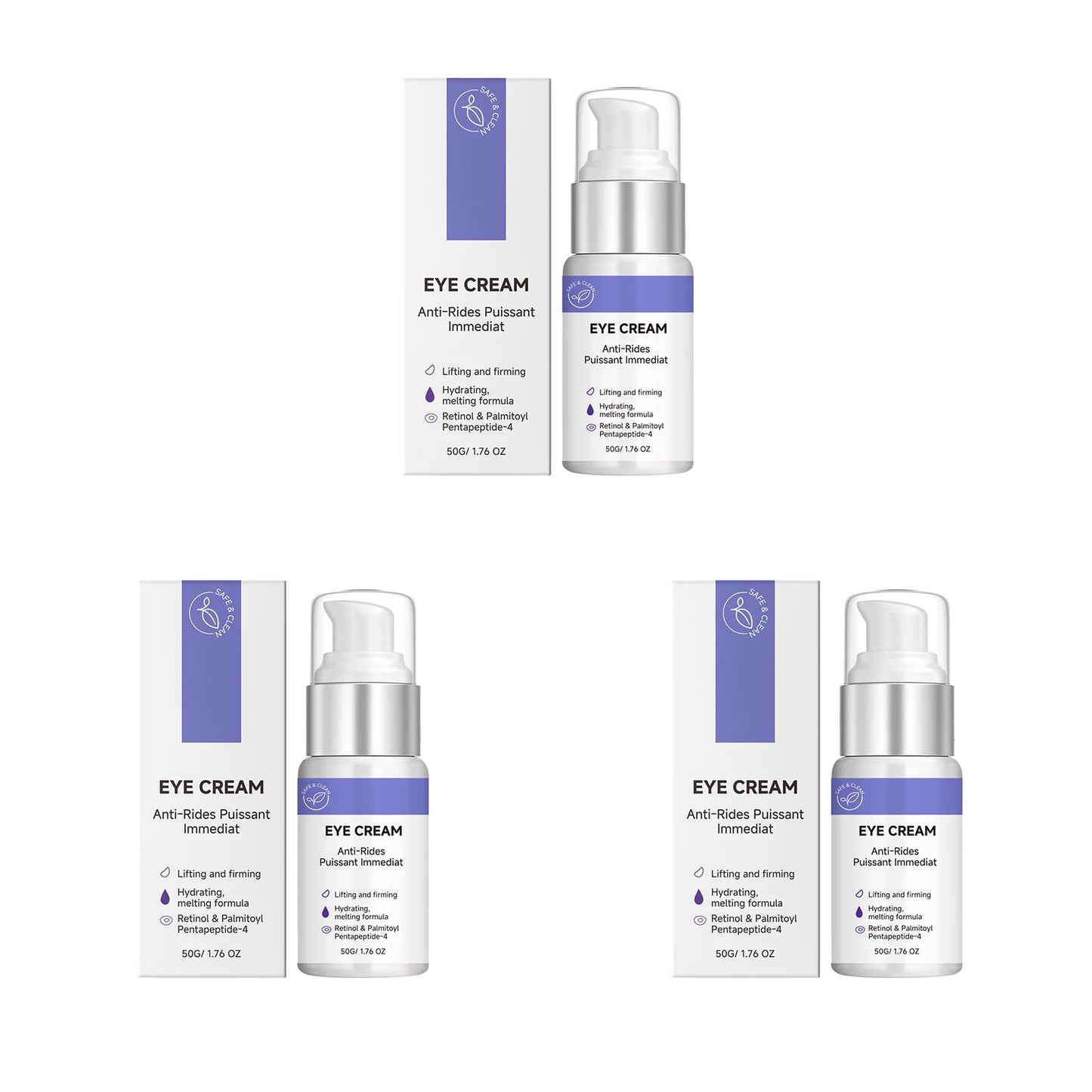 Retinol Eye Cream – Dark Circles, Puffiness & Anti-Aging 50g