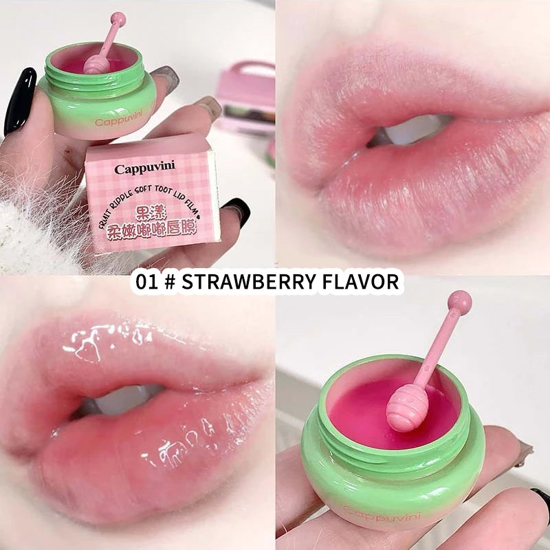 Cappuvini Fruity Lip Mask – Moisturizing Water Gloss Lip Care