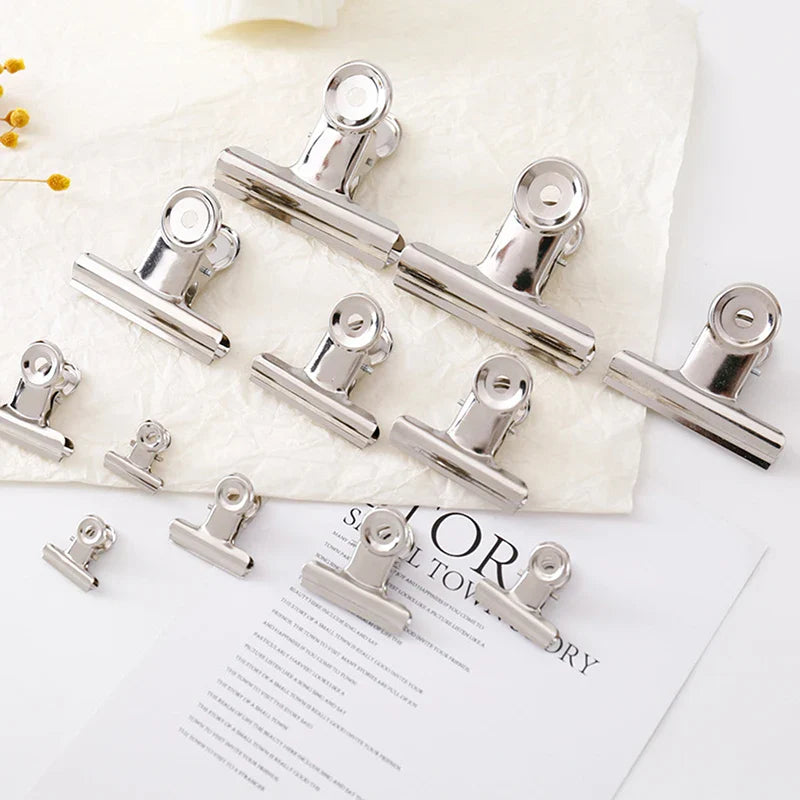10-Pack Stainless Steel Food Bag Sealing Clips – Airtight & Reusable