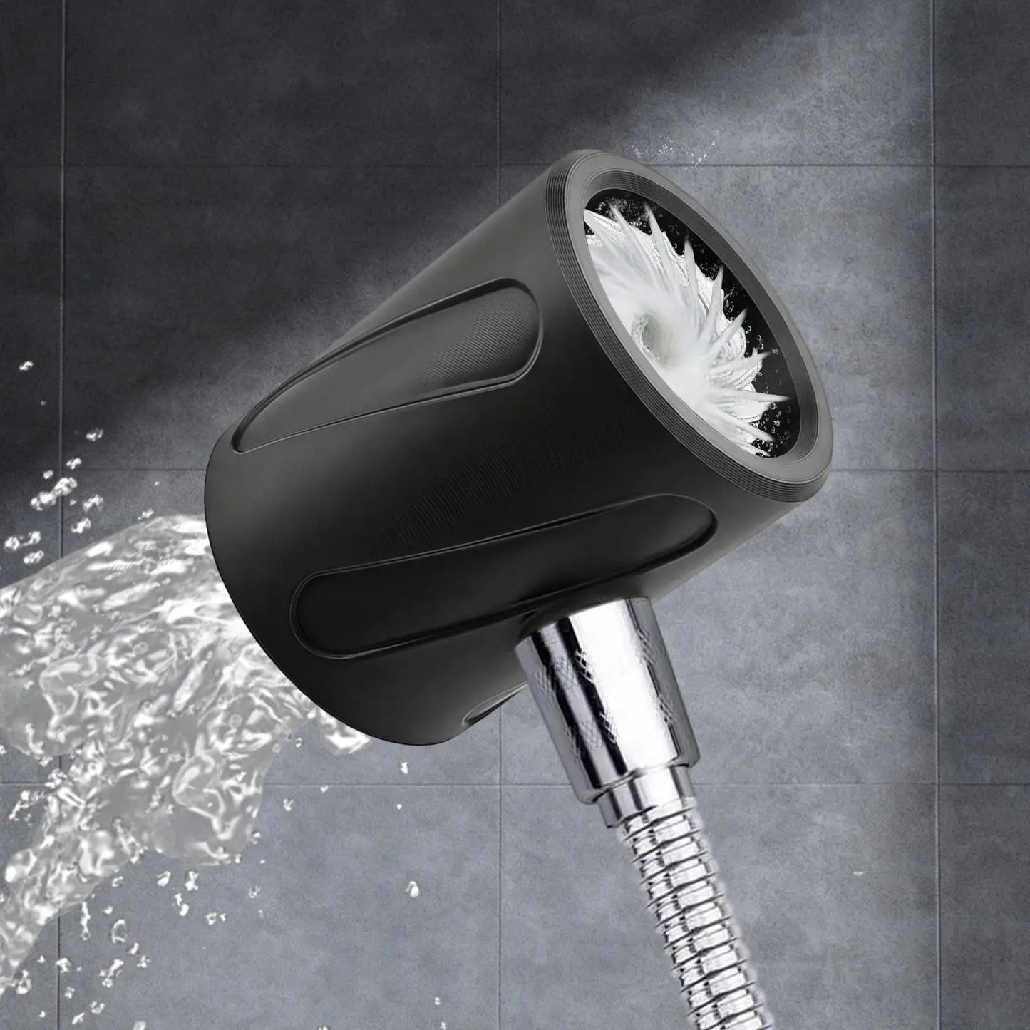 Handheld Shower Head – Anti-Clog Wide Spray for Men