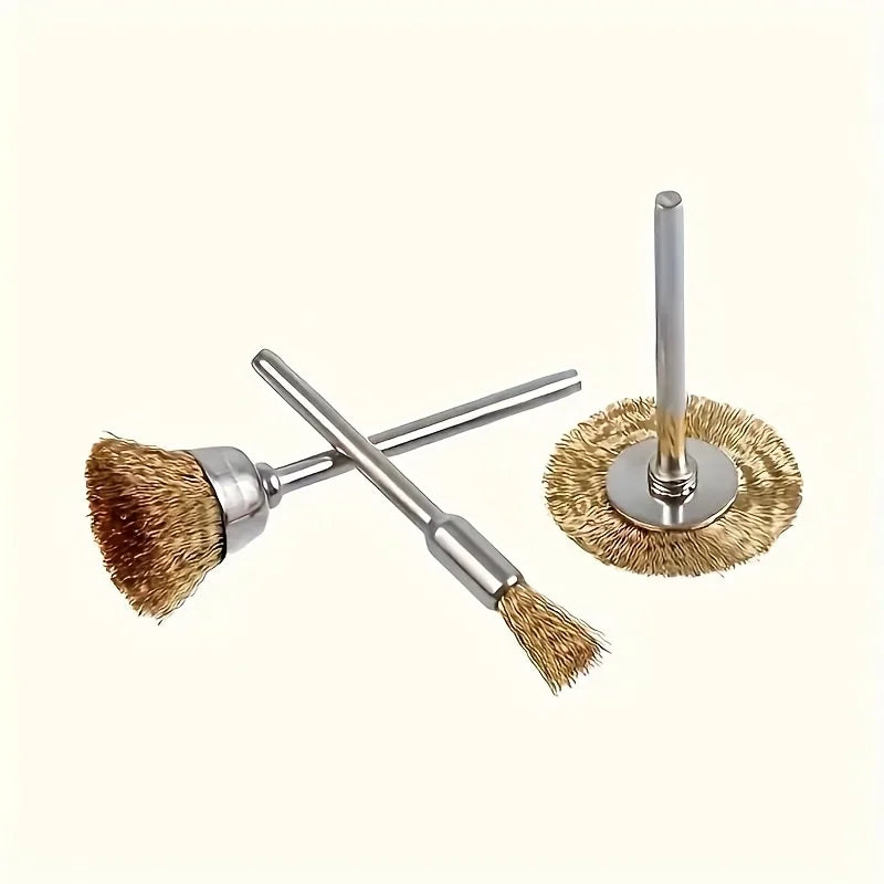 Steel Copper Wire Brushes Efficient Polishing Rust Removal Deburring