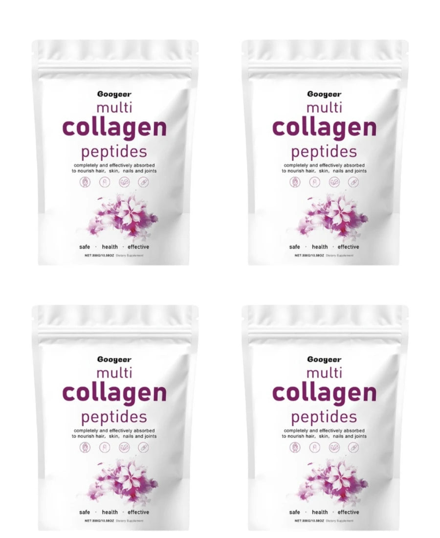 Collagen Peptides Powder 300g | Soy Protein & Calcium Formula