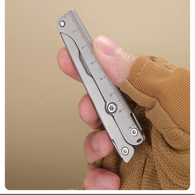 Mini Multi-functional Outdoor Scissors, Portable Folding Knife, Small Tool, Folding Stainless Steel Scissors, Camping Peaceful Pleasures Health and Wellness