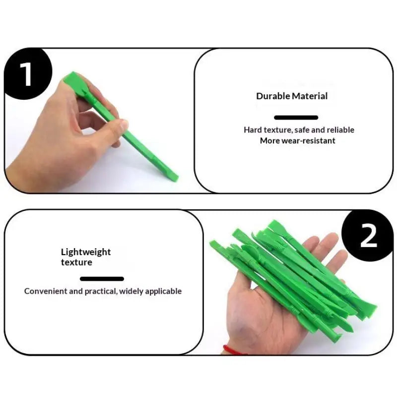 10-in-1 Plastic Pry Spudger Tool Kit – Phone & Laptop Repair