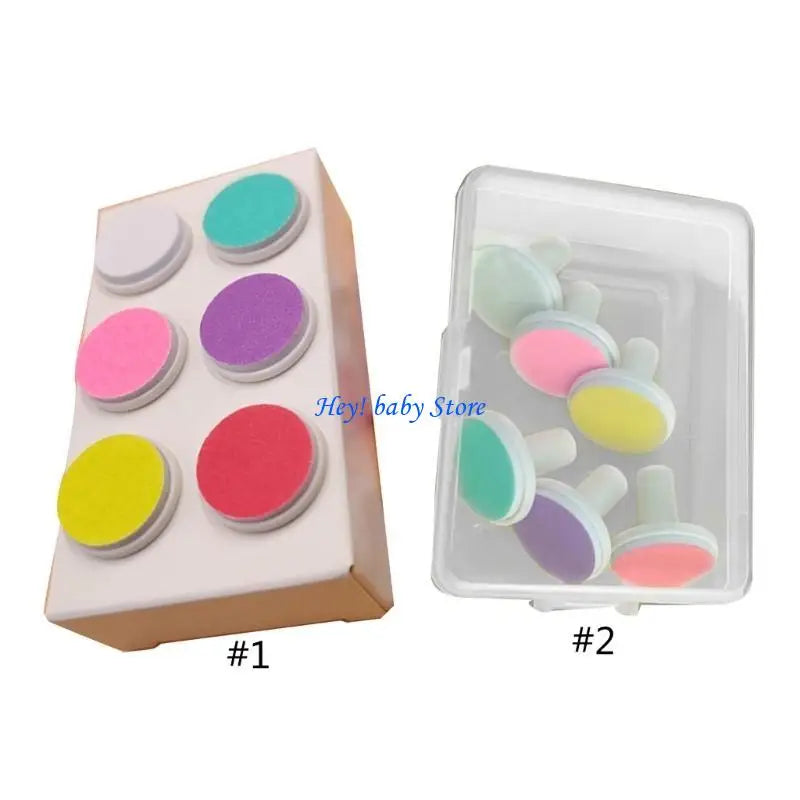 6-Piece Baby Nail File Replacement Pads | Electric Trimmer