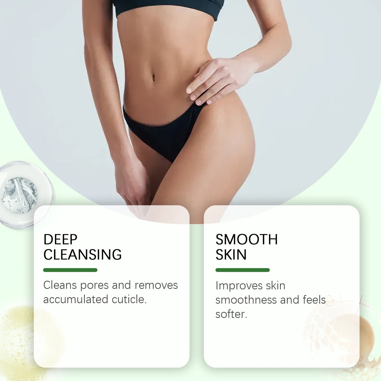 Mandelic Acid Body Scrub Gel – Exfoliate, Smooth & Hydrate